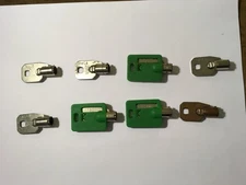 8 Different  Ace Chicago Lock Co Vending Machine Key Tubular Barrel Keys LOT #3