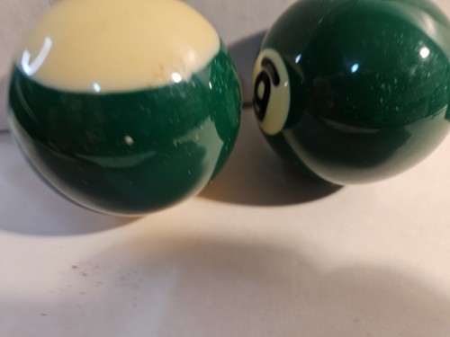 Bolas de billar #14 bola y 6 bolas 2-1/4" repuesto billar cambio Hot Rod verde - Imagen 5 de 8