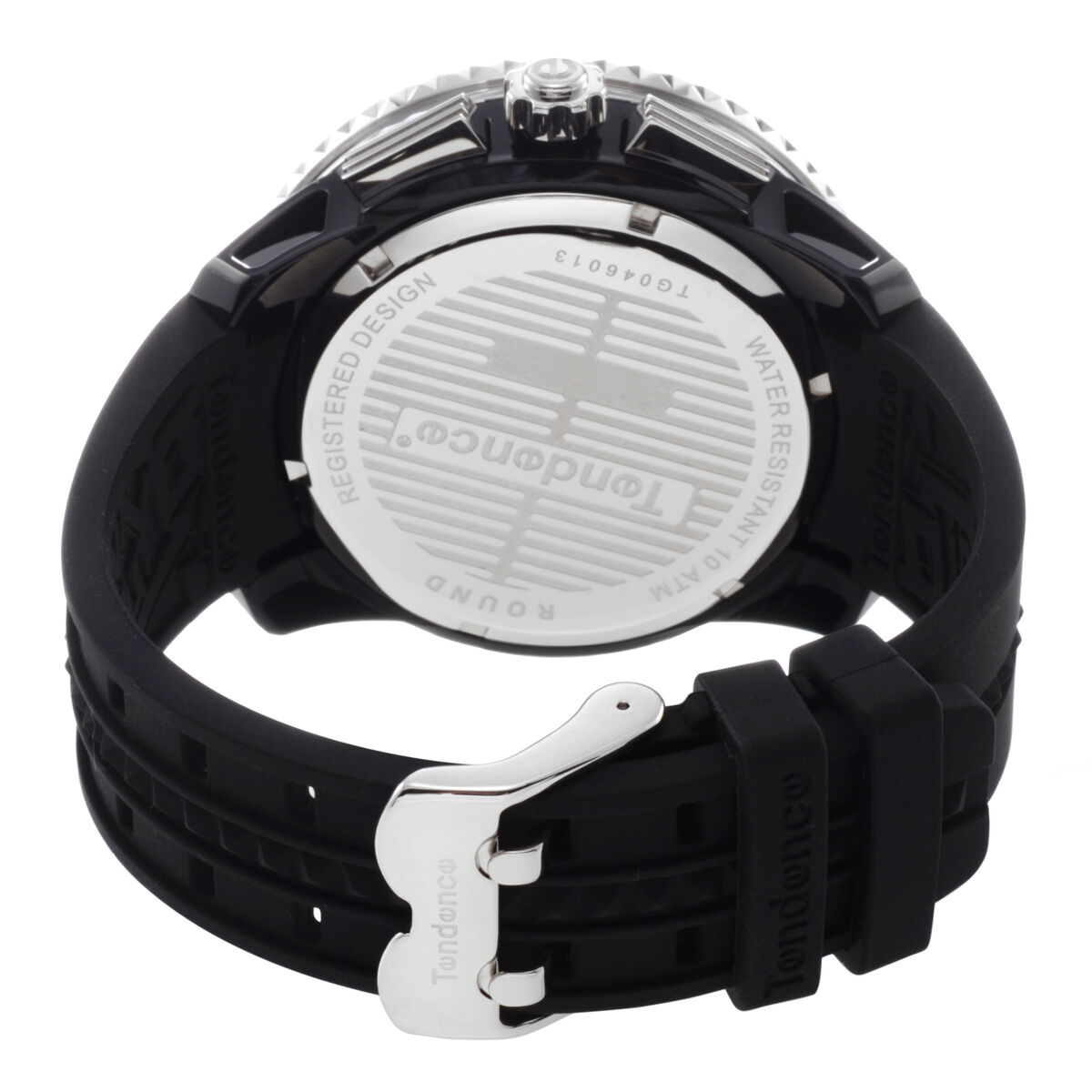 TENDENCE GULLIVER ROUND CHRONO Men's Black Quartz Ref TENDENCE GULLIVER ROUND CHRONO Men's Black Quartz Ref