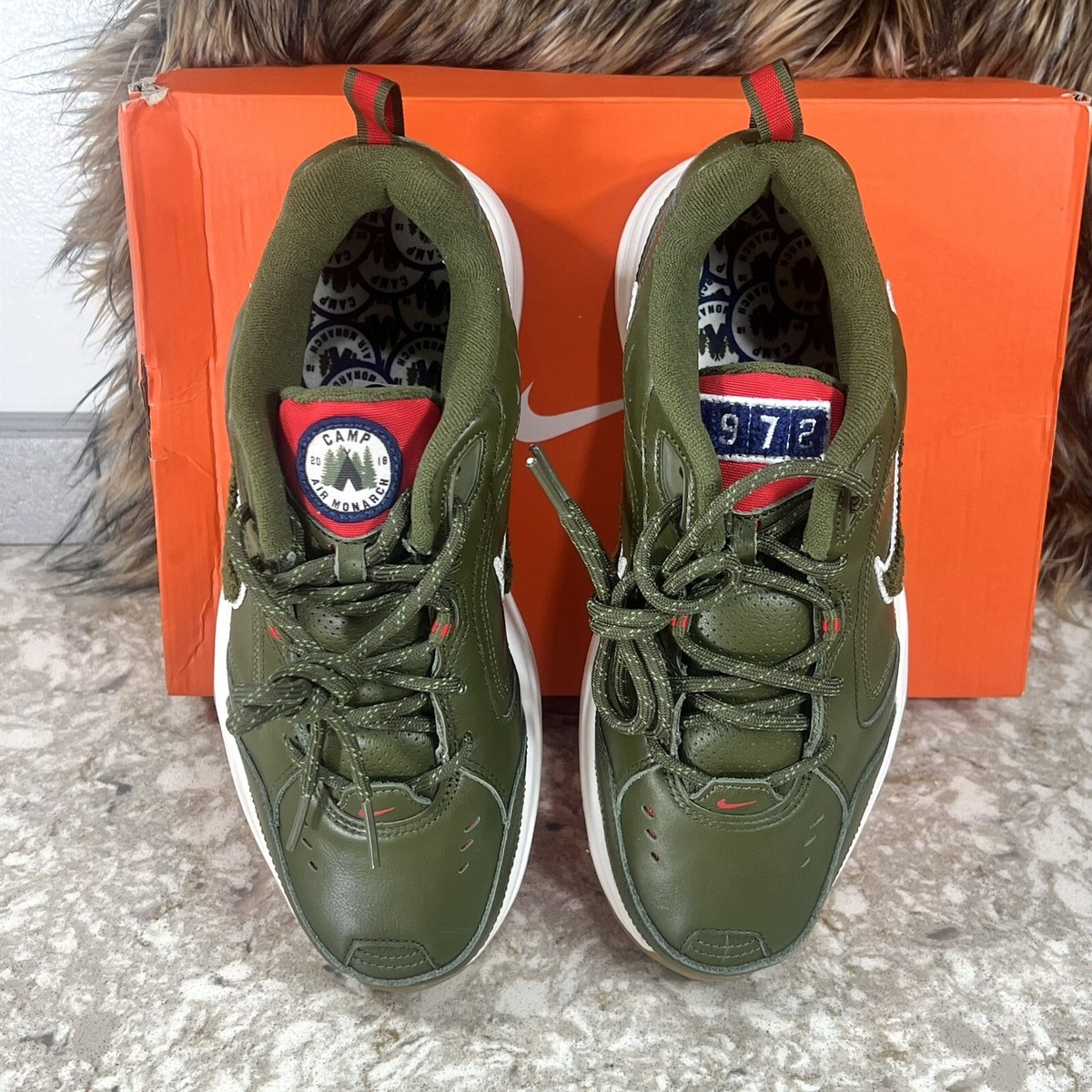 Size 7 - Nike Air Monarch IV Weekend Campout DS Nike Air Monarch IV Weekend Campout for Sale | Authenticity  main image 2