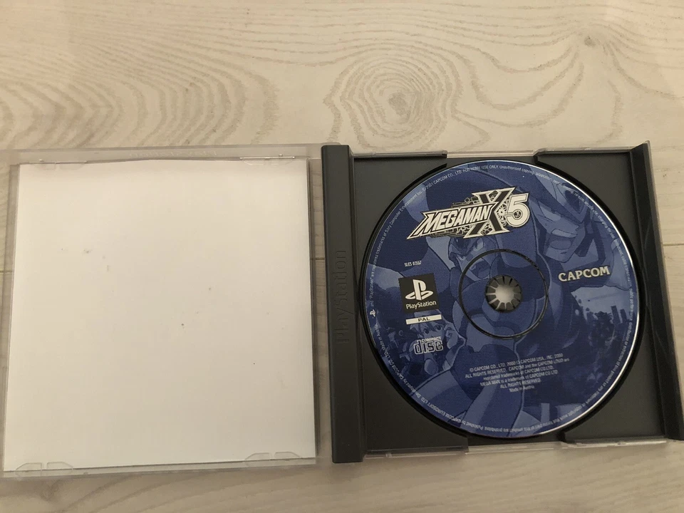 MEGAMAN X5 PLAYSTATION 1 PS1 VERSION PAL FRA SANS NOTICE, photo 2 sur 5