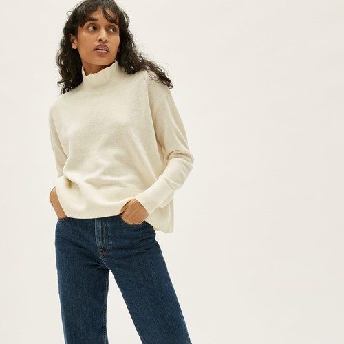 Everlane The Cashmere Square Turtleneck 