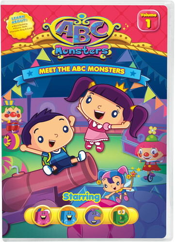 ABC Monsters: Meet the ABC Monsters - Starring A, B, C, & D