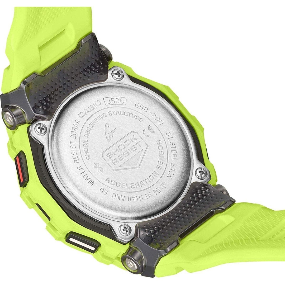 G-SHOCK　GBD-200-9JF G-SQUAD　LIME G-Shock GBD-200-9ER Lime Green G-Squad Multifunction LCD