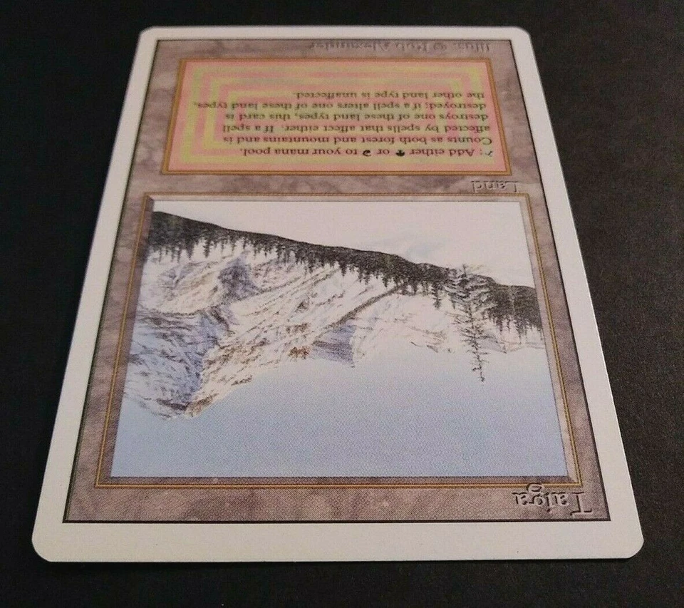 1x Taiga MTG **NM/LP (Revised, English) Dual Land - Image 4 of 4