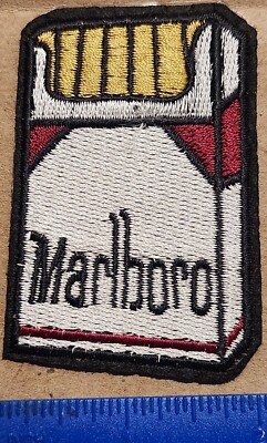 cigarette iron on patch Top American National Cigarette Brand embroidered Iron on patch