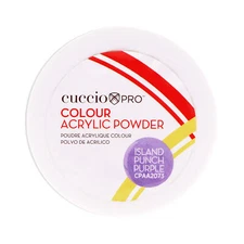 Colour Acrylic Powder - Island Punch Purple by Cuccio Pro for Women - 1.6 oz