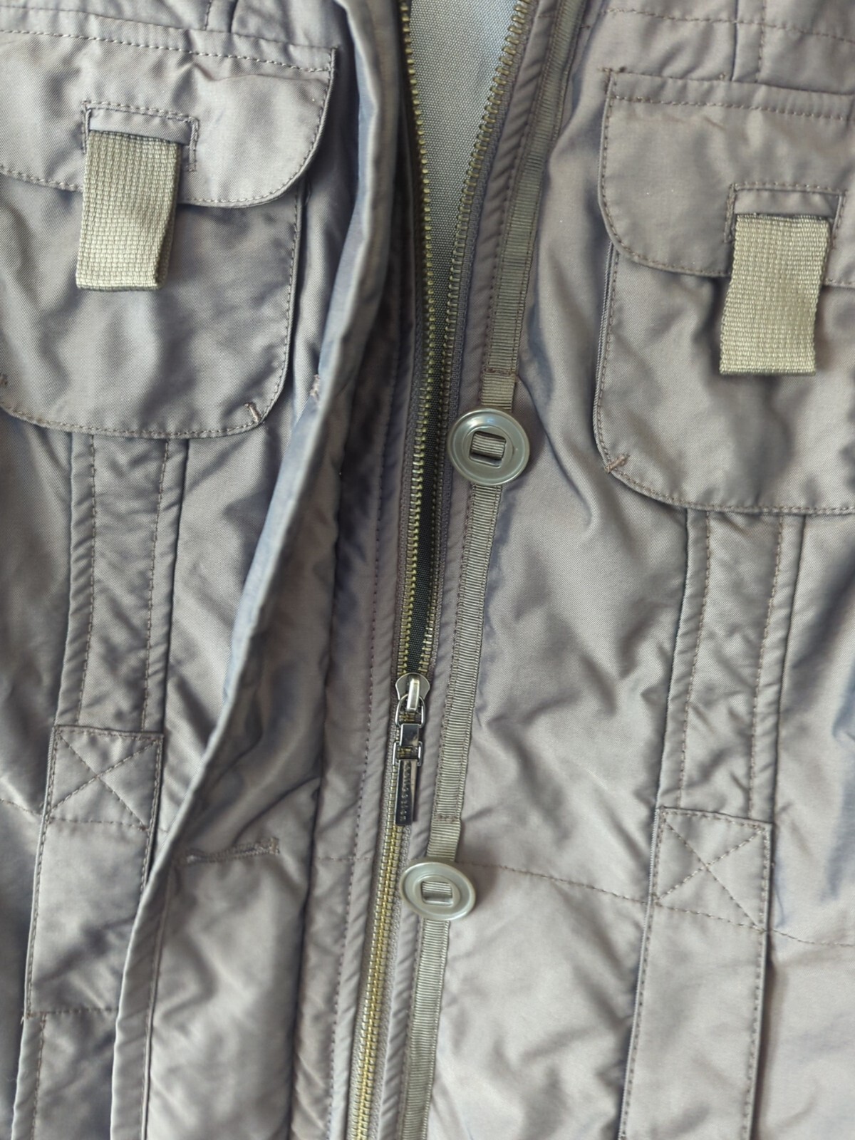 esprit pure performance outerwear jacket Olive Gr… - image 2