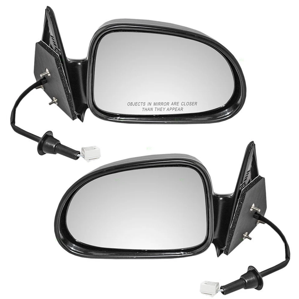 Nuevo juego de espejos retrovisores eléctricos laterales para conductor y pasajero para Dodge Dakota Durango 1997-2000 Foto 3 de 4