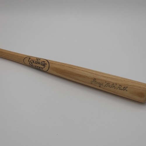 Vintage Louisville Slugger 125 16" Mini Baseball Bat NY Yankees George Babe Ruth - 第 1/5 張圖片