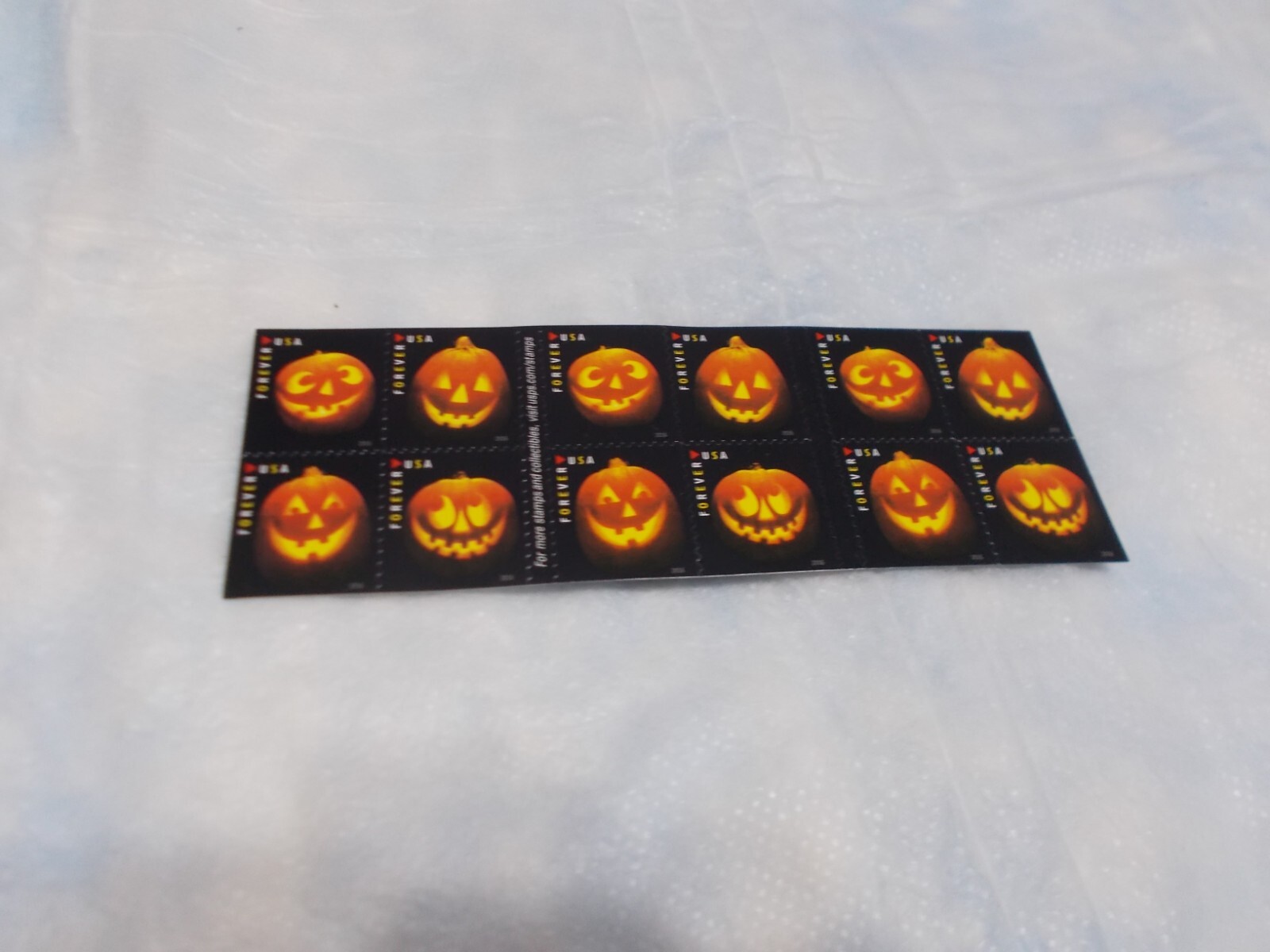 SHEET OF 20 HALLOWEEN FOREVER STAMPS eBay