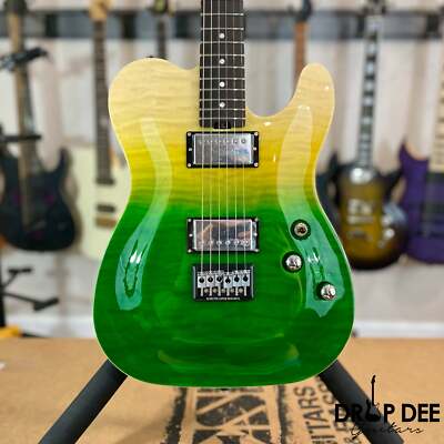 Schecter PT Classic Electric Guitar w/ Case - Caribbean Fade Burst