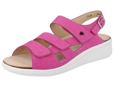 FINN COMFORT FINNCO Pinto Damen Sommer Sandale pink Nubukleder