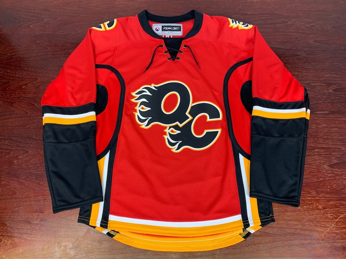 Quad City Flames AHL Red Reebok CCM Hockey Jersey size S | eBay