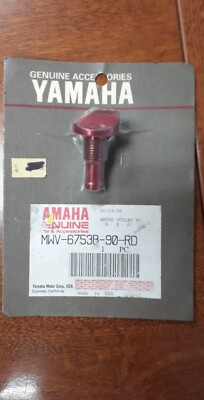red YAMAHA 3/8 BYPASS  FITTING 90deg FITS MOST JET SKI SEA DOO HONDA loc385
