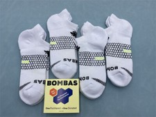 Bombas BEE 4 Pairs's Honeycomb Midweight Women Ankle Socks Size M 8-10.5