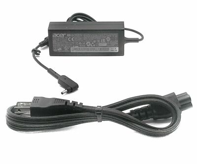 Original Acer 45W AC Power Adapter A13-045N2A Laptop Charger 19V 2.37A 3.0mm