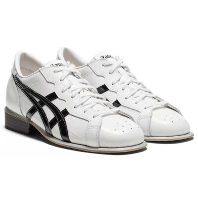⭐︎Asics Weightlifting shoes 727 Asics 727 Weightlifting Shoes – Wood Heel, Stable & Comfort