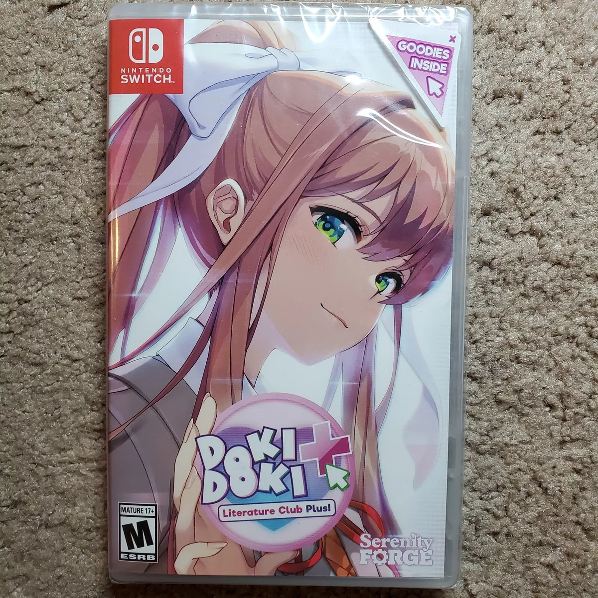 Doki Doki Literature Club Plus!, Serenity Forge, Nintendo Switch