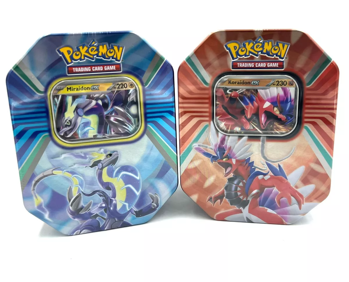 Pokemon Pokébox Koraidon Ex And Miraidon Ex EV02 Fr New Sealed