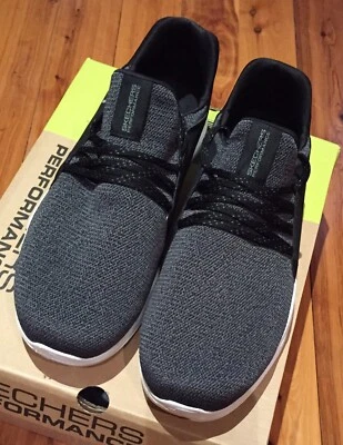 Skechers Black Air Cooled Goga Mat Mens Shoes Gumtree