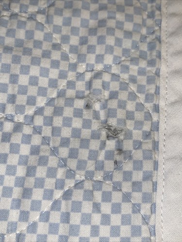 VTG 1996 Baby Looney Tunes Crib Blanket Quilt Tweety Bugs Bunny Daffy Duck READ - Picture 5 of 7