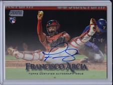 Francisco Arcia 2019 Topps Stadium Club Rookie Auto Angels Autograph