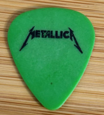 Metallica - James Hetfield Tour Guitar Pick - Load 1996 - Ninja Star - Green