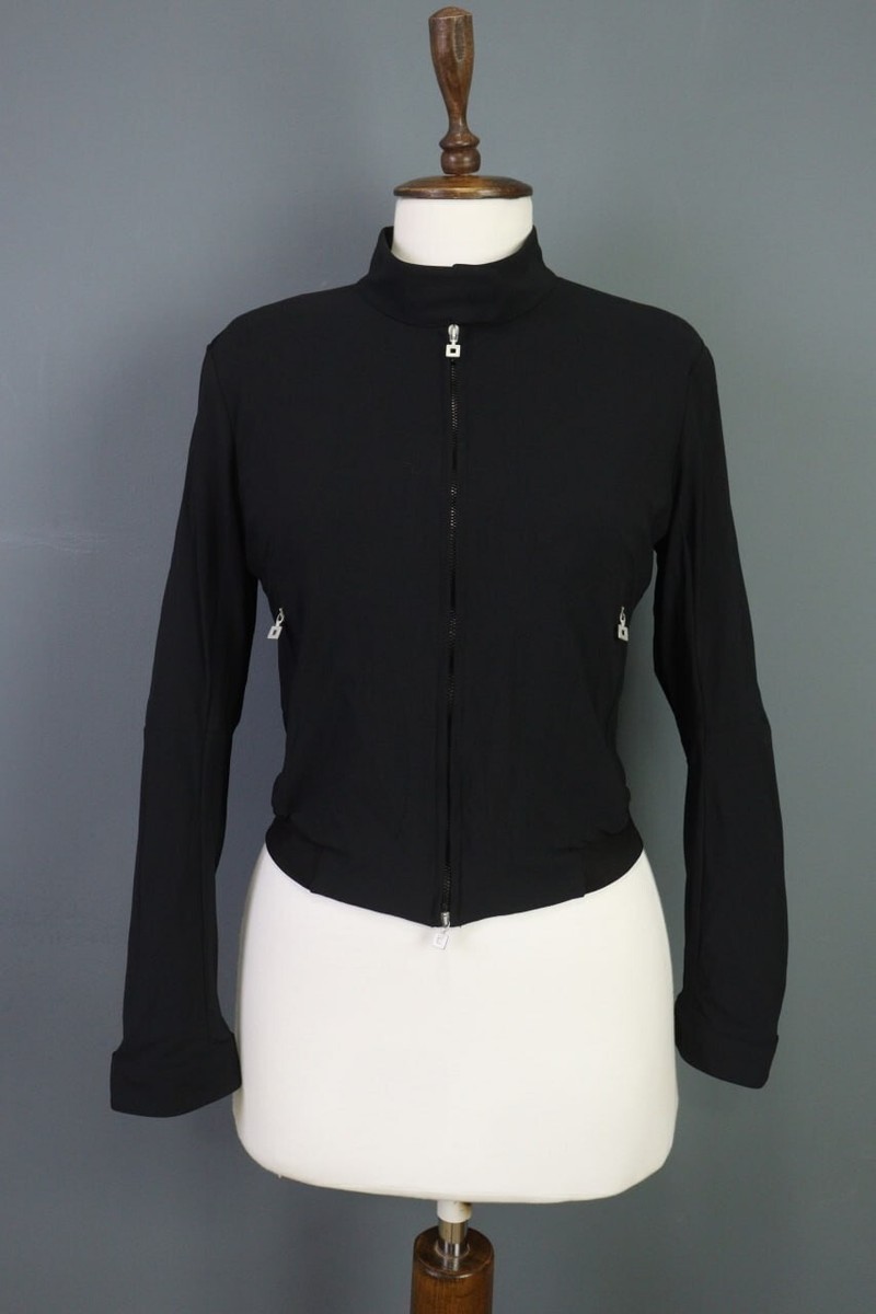 トップス 00s Marithe + Francois Girbaud cardigan 00s Y2K Marithe Francois Girbaud Cardigan Long Sleeve Black