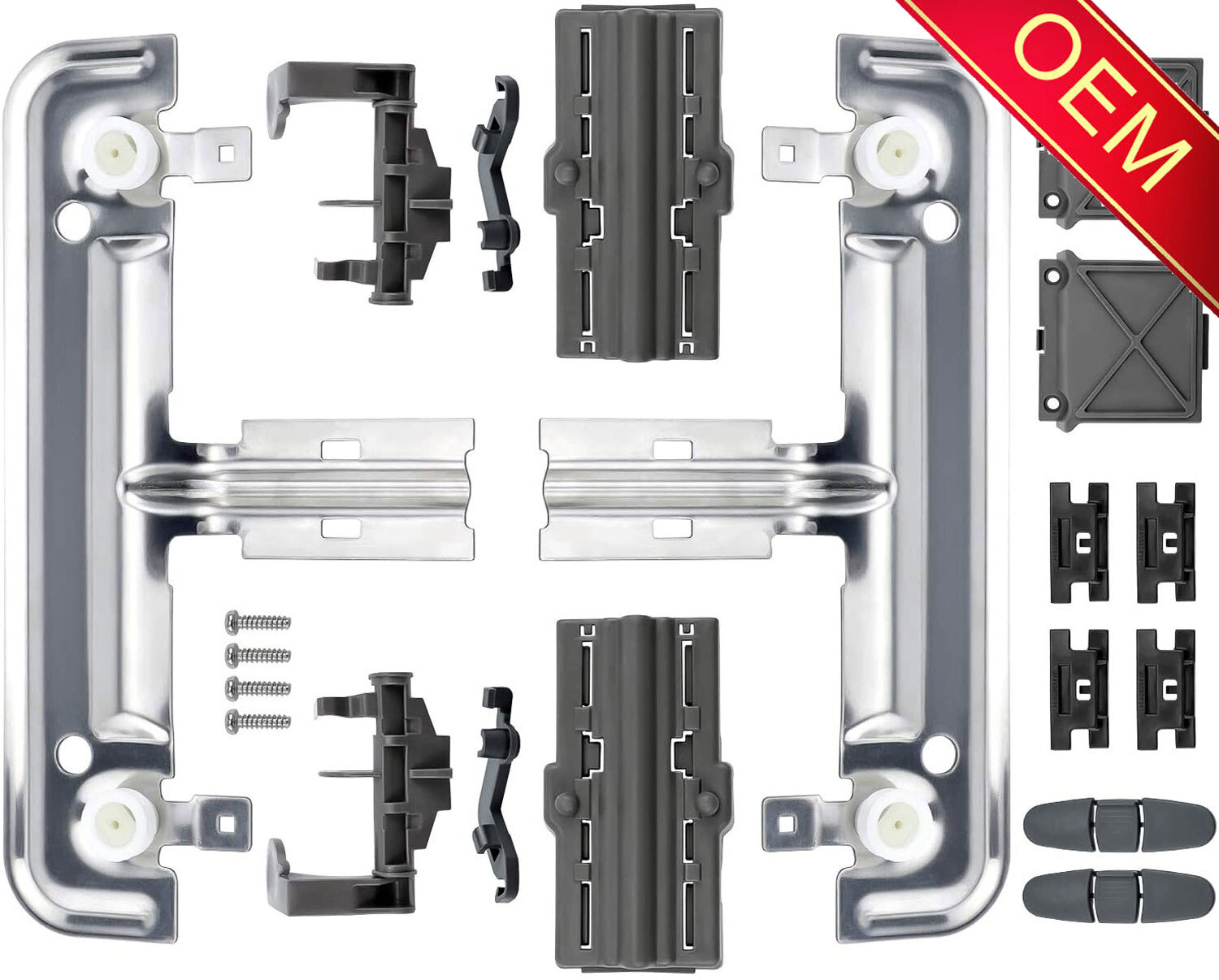 66513962K015 Kenmore Genuine OEM Dishwasher Dishrack Adjuster Kit eBay