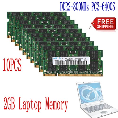 16GB 8GB 4GB 2GB PC2-6400S PC2-5300S PC2-4200S Laptop RAM Memory Samsung LOT - Picture 16 of 27
