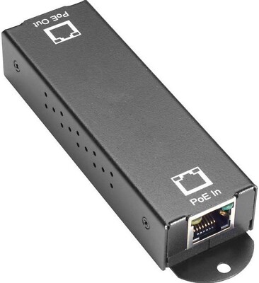 Black Box Innovations 10/100/1000Base-T Poe+ Ethernet Repeater Model LPR1111