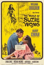 THE WORLD OF SUZIE WONG Movie POSTER 27x40 William Holden Nancy Kwan Sylvia Syms