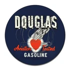 Vintage Design Sign Metal Decor Gas and Oil Sign - Douglas Aviation Gasoline