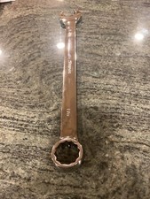 Snap-on Oex36b 1-18 Sae 12 Point Open End Combination Chrome Wrench New