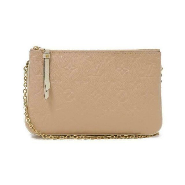 Louis Vuitton Pochette Shoulder Bag Beige Dore Leather for sale online