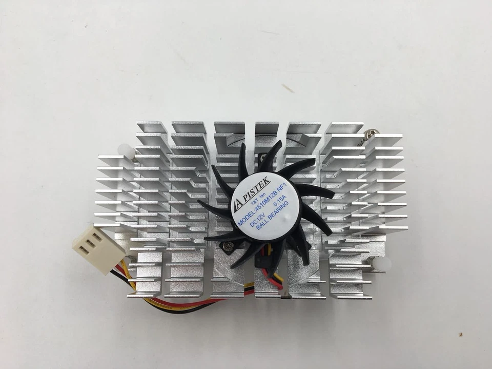 EPIA-N800 motherboard fan with heat sink 4510M12B NF1 double ball DC12V 0.15A - Image 2 of 4