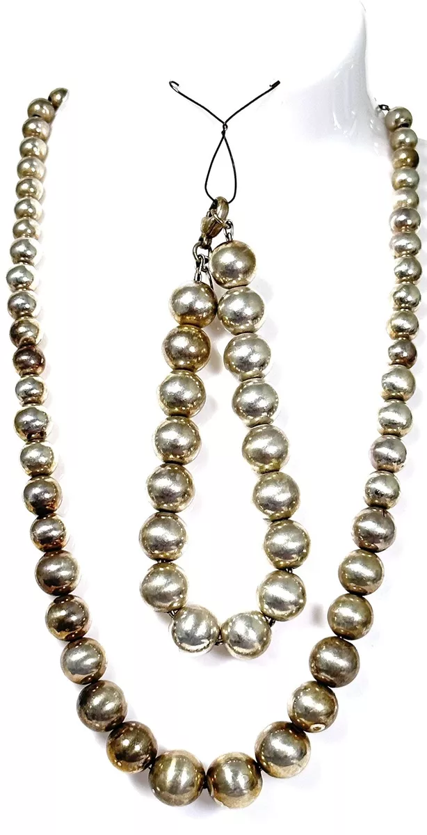 Vintage Tiffany Co. Hardware Graduated Ball Bead 16