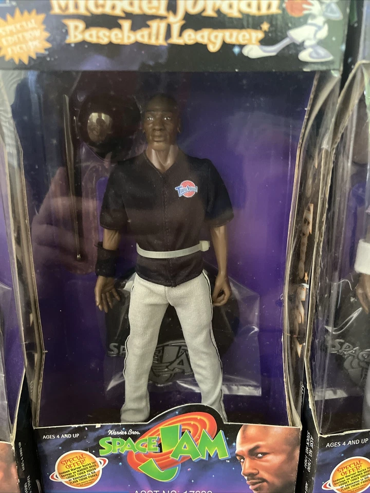 "Lote de 11 figuras de acción 1996 Michael Jordan Galaxy Collection Space Jam 9"" LEER Foto 4 de 4