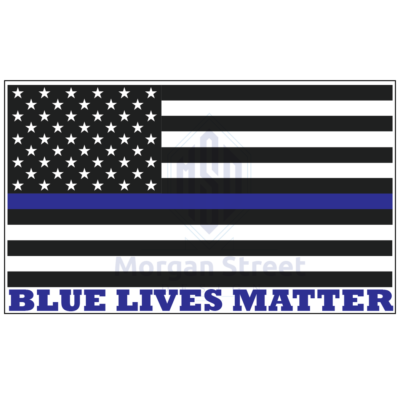 6” Blue Lives Matter American Flag Car Truck decal sticker | eBay
