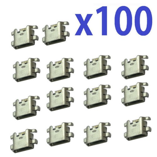 Lot 100 Micro USB Charging Port for ZTE U807 N983 N807 U956 N5 - 第 1/2 張圖片