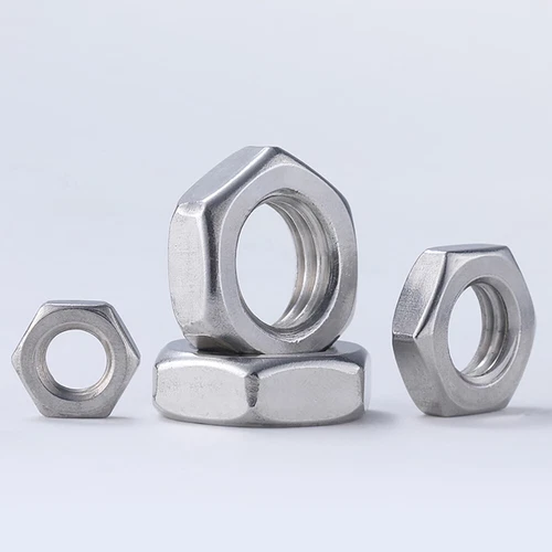1/5/10/50 Pcs M4-M24 Fine Pitch Thin Hex Nuts Hex Screw Nuts A2 Stainless Steel - Picture 4 of 9