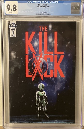 Kill Lock #1 CGC 9.8 (IDW Publishing, 2019) Optioned - Amazon