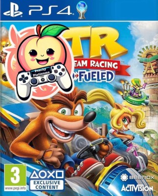 CTR Nitro Fueled PS4 Platinum Trophy Service UK