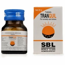 SBL Homeopathic Medicine Tranquil Tablets 25g Pack of 2 Free Shipping World Wide