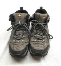 Merrell Women's Size 7 Moab 2 Mid Waterproof Hiking Boot Granite J06054