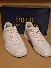 Image of Ralph Lauren Polo Court sneaker trainers - Size 8 - Brand New - RRP £285
