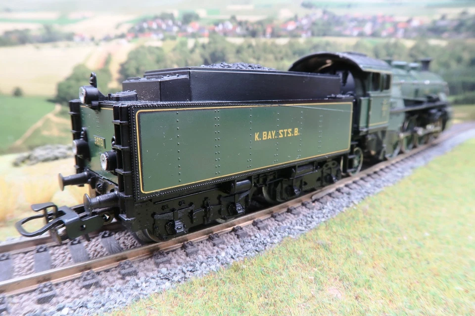 Märklin Spur H0 3092 Dampflok mit Tender BR S 3/6 No.3673 der K.Bay.Sts.B. Ep.I - Bild 4 von 4