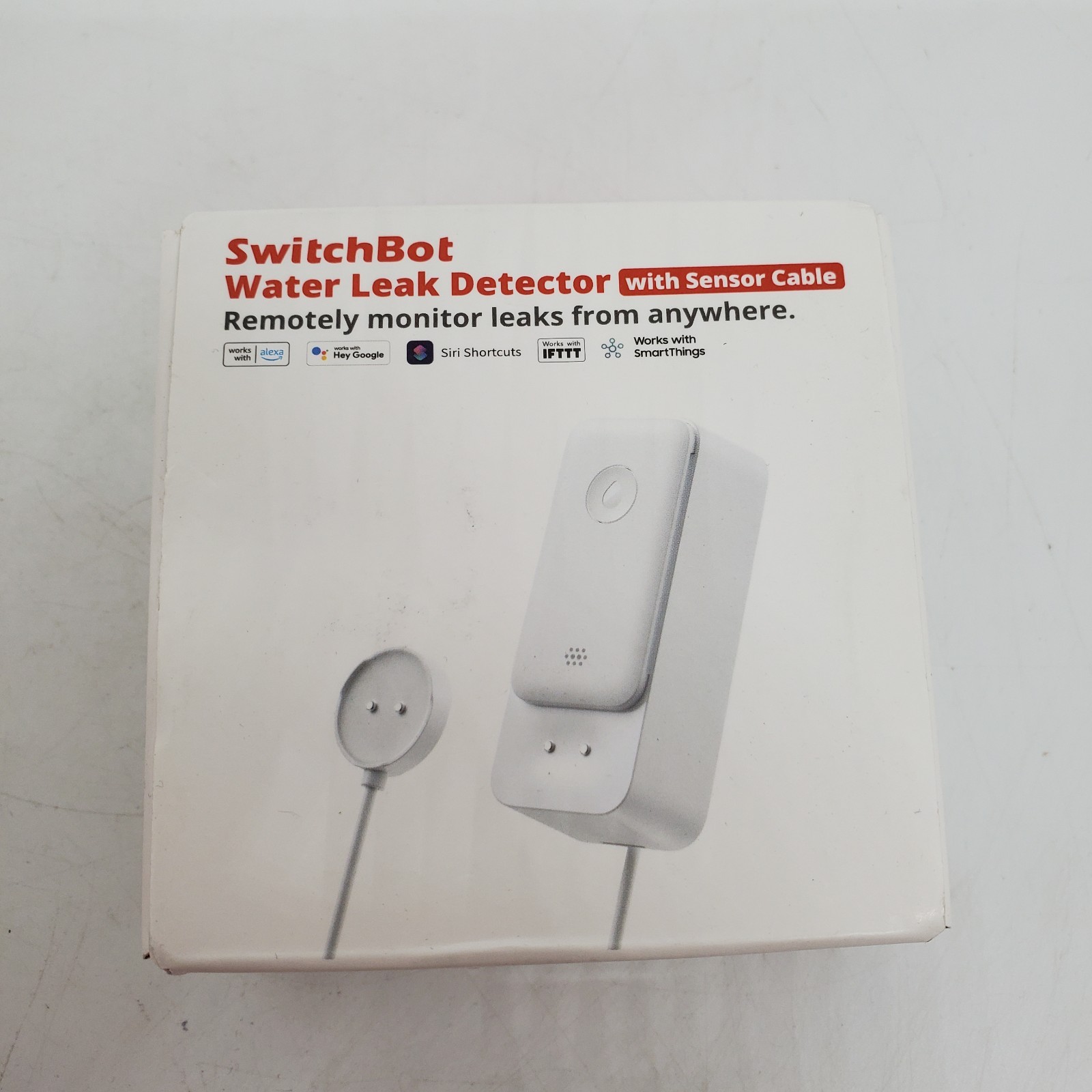 Switchbot W4402010 Wassermelder, Wassersensor, 100dB 0,13_5