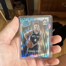 Panini 2017-18 Donruss Optic Rated Rookie Shock Derrick White #172 Spurs NBA
